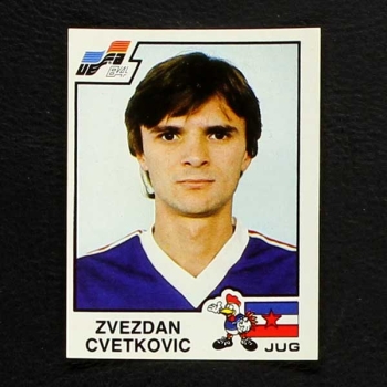 Euro 84 Nr. 119 Panini Sticker Zvezdan Cvetkovic