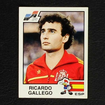 Euro 84 Nr. 221 Panini Sticker Ricardo Gallego