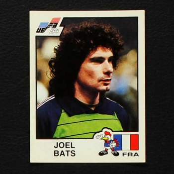 Euro 84 Nr. 038 Panini Sticker Joel Bats