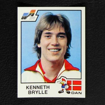 Euro 84 Nr. 079 Panini Sticker Kenneth Brylle