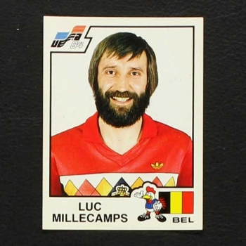 Euro 84 Nr. 091 Panini Sticker Lus Millecamps