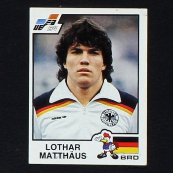 Euro 84 No. 148 Panini sticker Lothar Matthäus