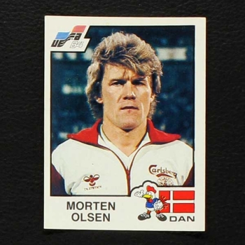 Euro 84 Nr. 065 Panini Sticker Morten Olsen