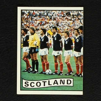 Euro 84 Nr. 251 Panini Sticker Scotland Teil 1