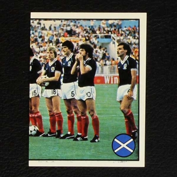 Euro 84 Nr. 252 Panini Sticker Scotland Teil 2