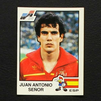 Euro 84 Nr. 223 Panini Sticker Juan Antonio Senor