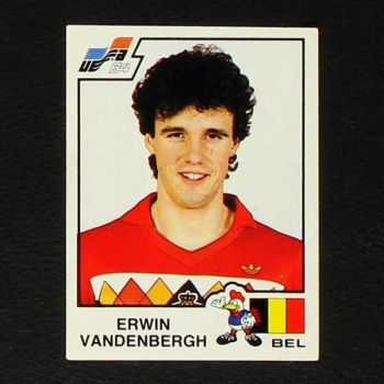 Euro 84 Nr. 103 Panini Sticker Erwin Vandenbergh