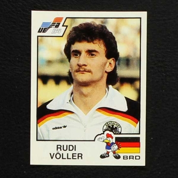 Euro 84 Nr. 153 Panini Sticker Rudi Völler