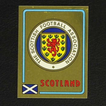 Euro 84 Nr. 250 Panini Sticker Wappen Scotland