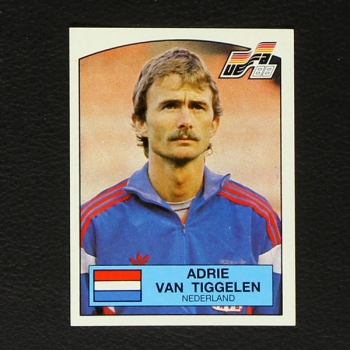 Euro 88 Nr. 219 Panini Sticker Adrie van Tiggelen