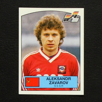 Euro 88 Nr. 257 Panini Sticker Aleksandr Zavarov