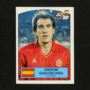 Euro 88 Nr. 136 Panini Sticker Andoni Goicoechea