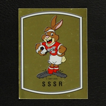 Euro 88 No. 238 Panini sticker Berni