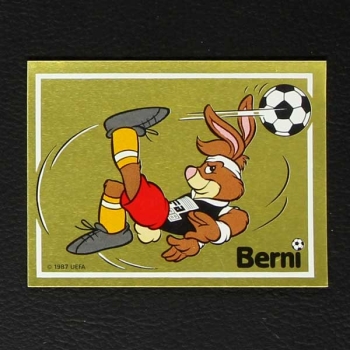 Euro 88 Nr. 044 Panini Sticker Berni