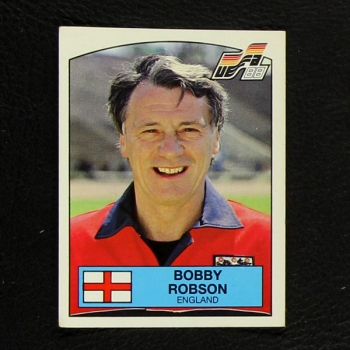 Euro 88 Nr. 159 Panini Sticker Bobby Robson