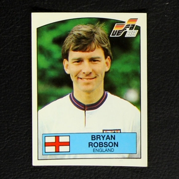 Euro 88 Nr. 174 Panini Sticker Bryan Robson