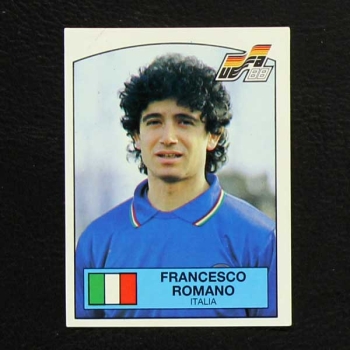 Euro 88 Nr. 093 Panini Sticker Francesco Romano
