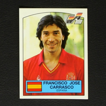 Euro 88 Nr. 152 Panini Sticker Francisco Jose Carrasco