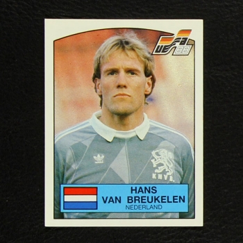 Euro 88 Nr. 214 Panini Sticker Hans van Breukelen