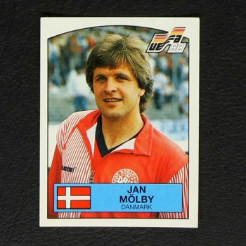 Euro 88 Nr. 115 Panini Sticker Jan Mölby