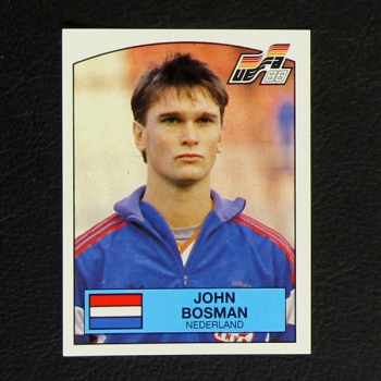 Euro 88 Nr. 229 Panini Sticker John Bosman