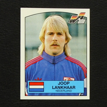 Euro 88 Nr. 221 Panini Sticker Joop Lankhaar