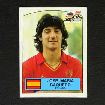 Euro 88 Nr. 151 Panini Sticker Jose Maria Baquero