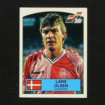 Euro 88 Nr. 112 Panini Sticker Lars Olsen