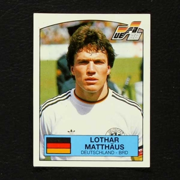 Euro 88 Nr. 065 Panini Sticker Lothar Matthäus