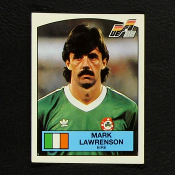 Euro 88 Nr. 196 Panini Sticker Mark Lawrenson