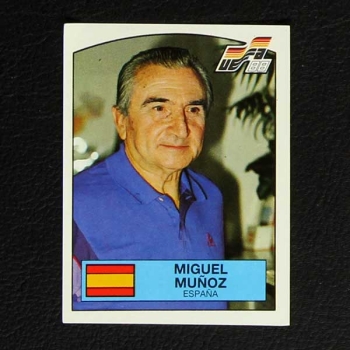 Euro 88 Nr. 132 Panini Sticker Vorlage Miguel Munoz