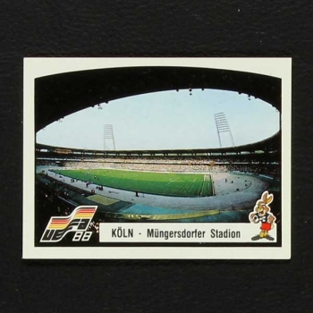 Euro 88 Nr. 034 Panini Sticker Müngersdofer Stadion