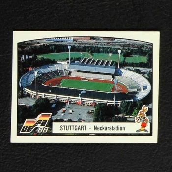 Euro 88 Nr. 036 Panini Sticker Neckarstadion