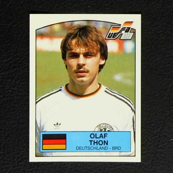 Euro 88 Nr. 066 Panini Sticker Olaf Thon