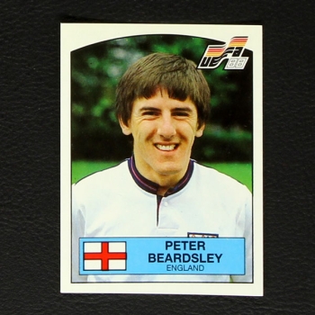 Euro 88 Nr. 176 Panini Sticker Peter Beardsley