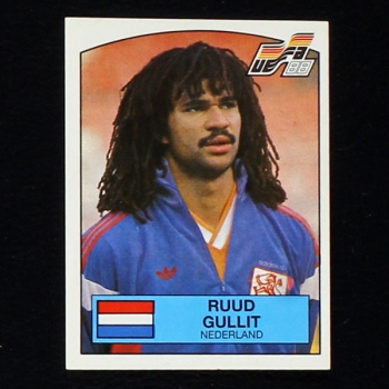 Euro 88 No. 227 Panini sticker Ruud Gullit