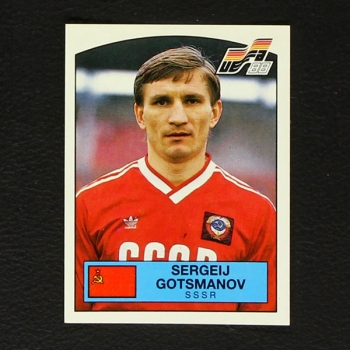 Euro 88 Nr. 249 Panini Sticker Sergeij Gotsmanov