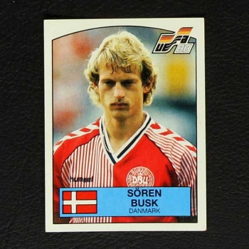 Euro 88 Nr. 109 Panini Sticker Sören Busk