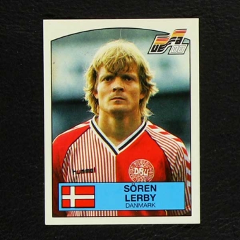 Euro 88 Nr. 117 Panini Sticker Sören Lerby