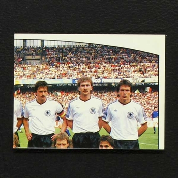 Euro 88 Nr. 046 Panini Sticker Deutschland-BRD oben rechts