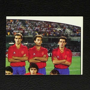 Euro 88 Nr. 127 Panini Sticker Espana oben rechts