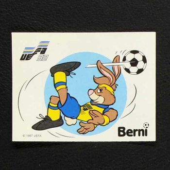 Euro 92 Nr. 257 Panini Sticker Berni