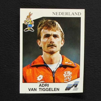 Euro 92 Nr. 122 Panini Sticker Adri van Tiggelen