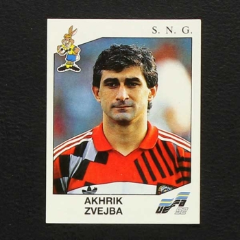 Euro 92 Nr. 175 Panini Sticker Akhrik Zvejba