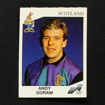 Euro 92 Nr. 144 Panini Sticker Andy Goram