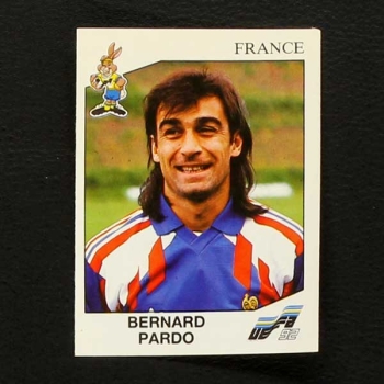 Euro 92 Nr. 057 Panini Sticker Bernard Pardo