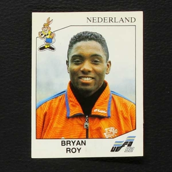 Euro 92 Nr. 136 Panini Sticker Bryan Roy