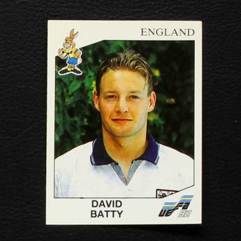 Euro 92 Nr. 104 Panini Sticker David Batty