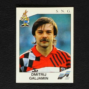 Euro 92 Nr. 172 Panini Sticker Dmitrij Galjamin