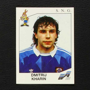 Euro 92 Nr. 170 Panini Sticker Dmitrij Kharin